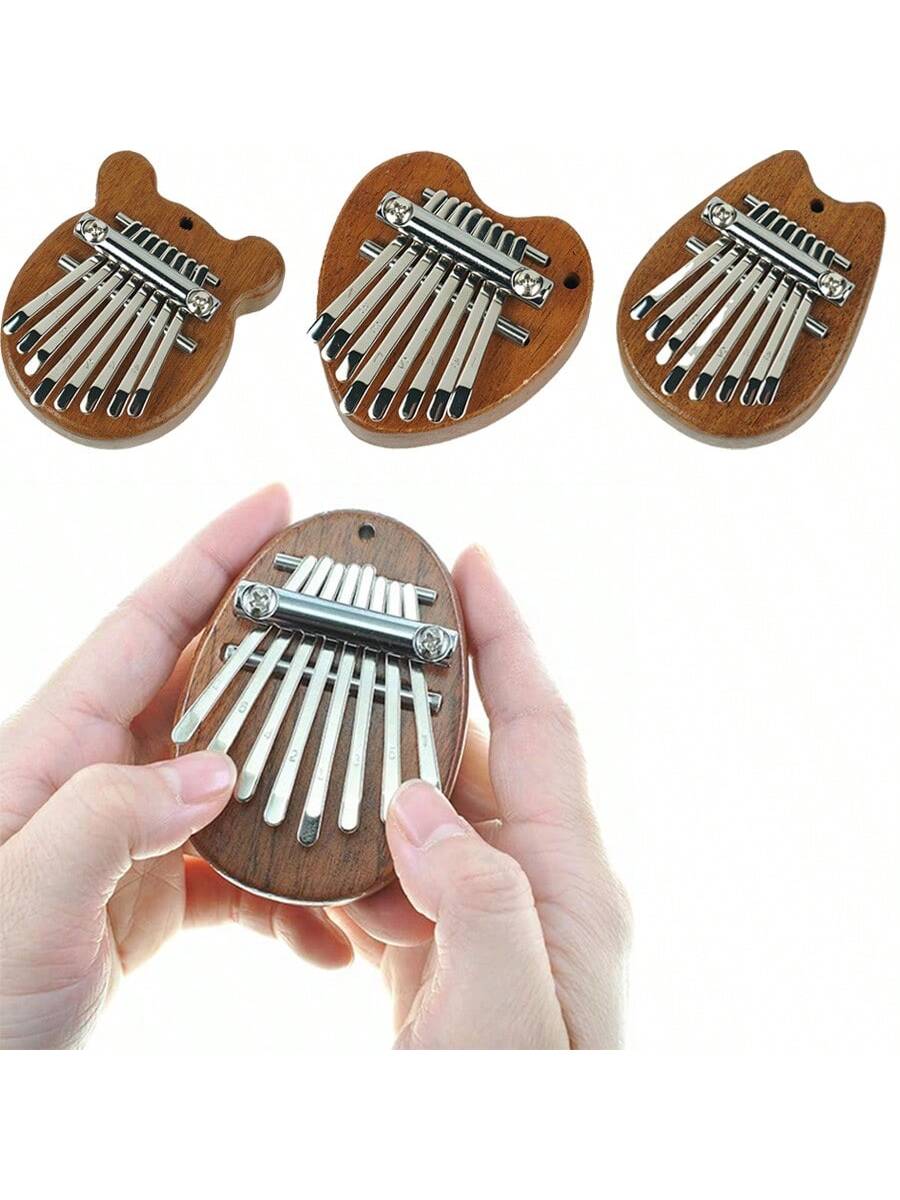 Musical Instrument African - 1pc 8 Key Kalimba exquisite Finger