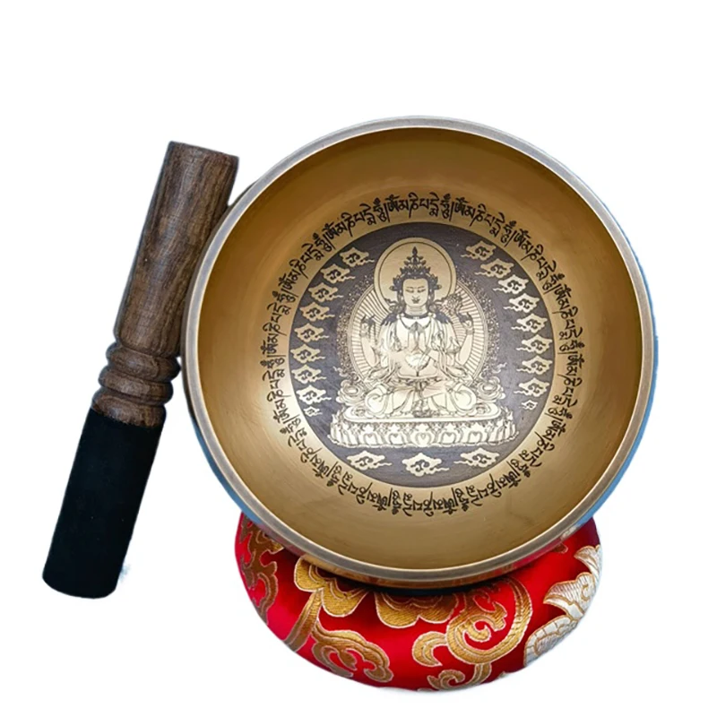 Tibetan Singing Bowl - Nepal Handmade Singing Bowl Yoga Meditation