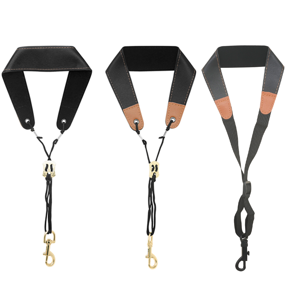 Musical Instrument Oboe - Sax Strap for Saxophone Leather Saxophone