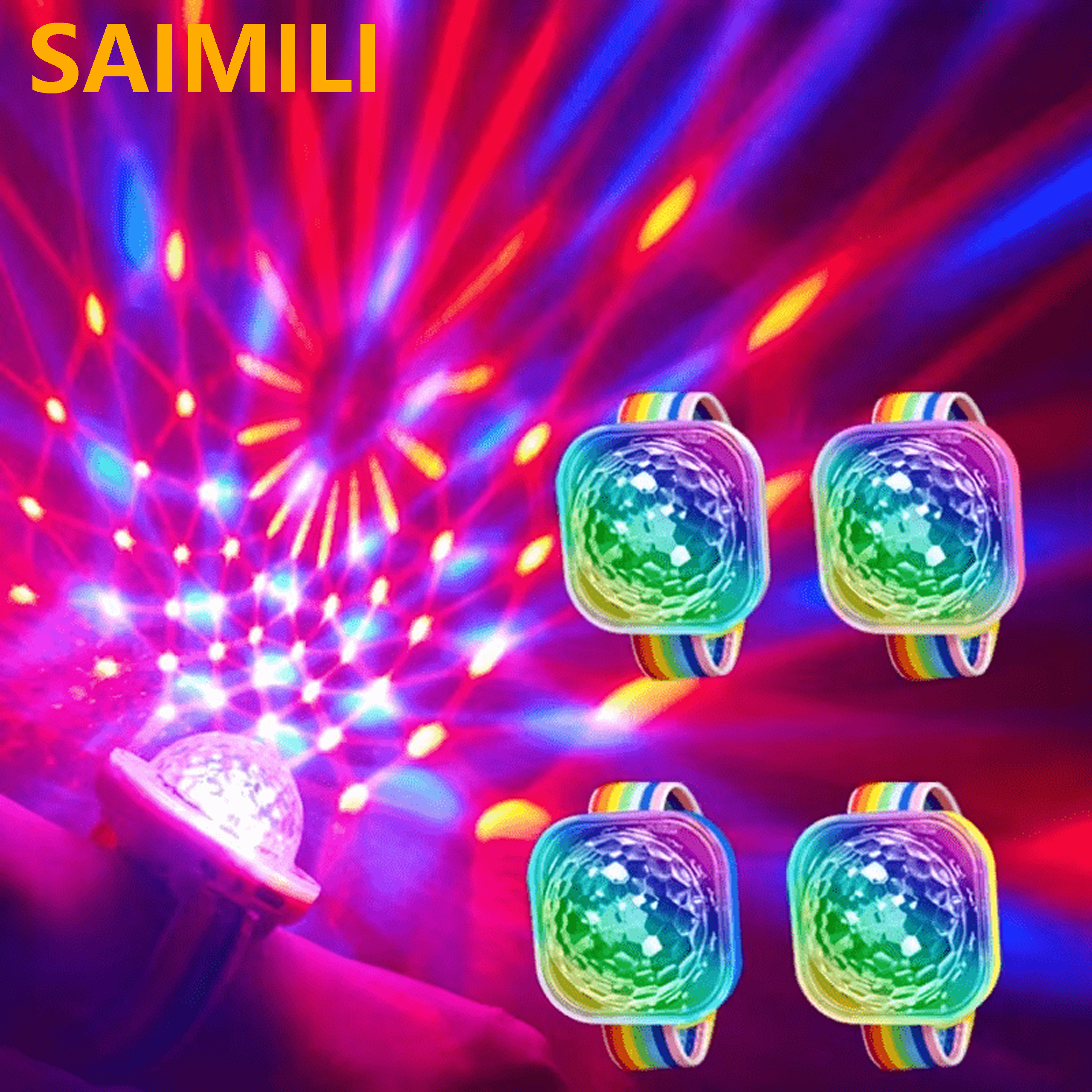 Musical Instrument Project - LED Rainbow Wrist Party DJ Light