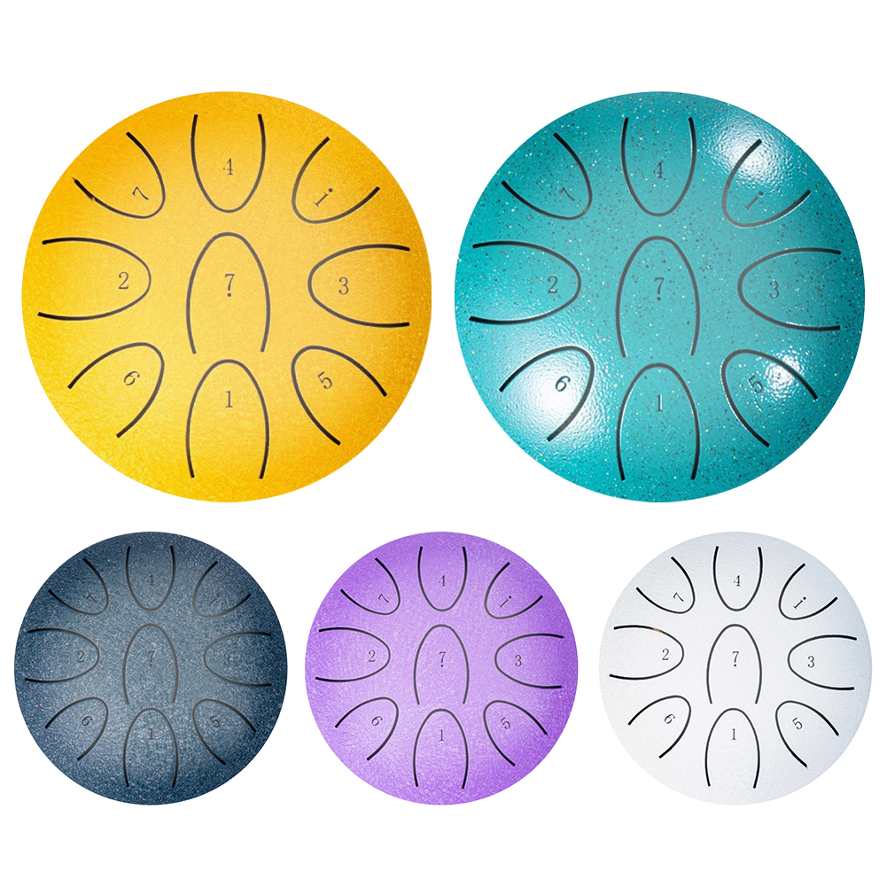 Musical Instrument Percussion - Steel Tongue Drum Portable Rain Drum