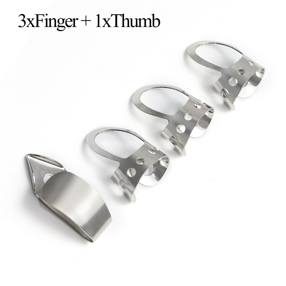 4pcs Finger Picks Tone Deaf Mu - đánh giá và giá Dobro Resonator Guitar