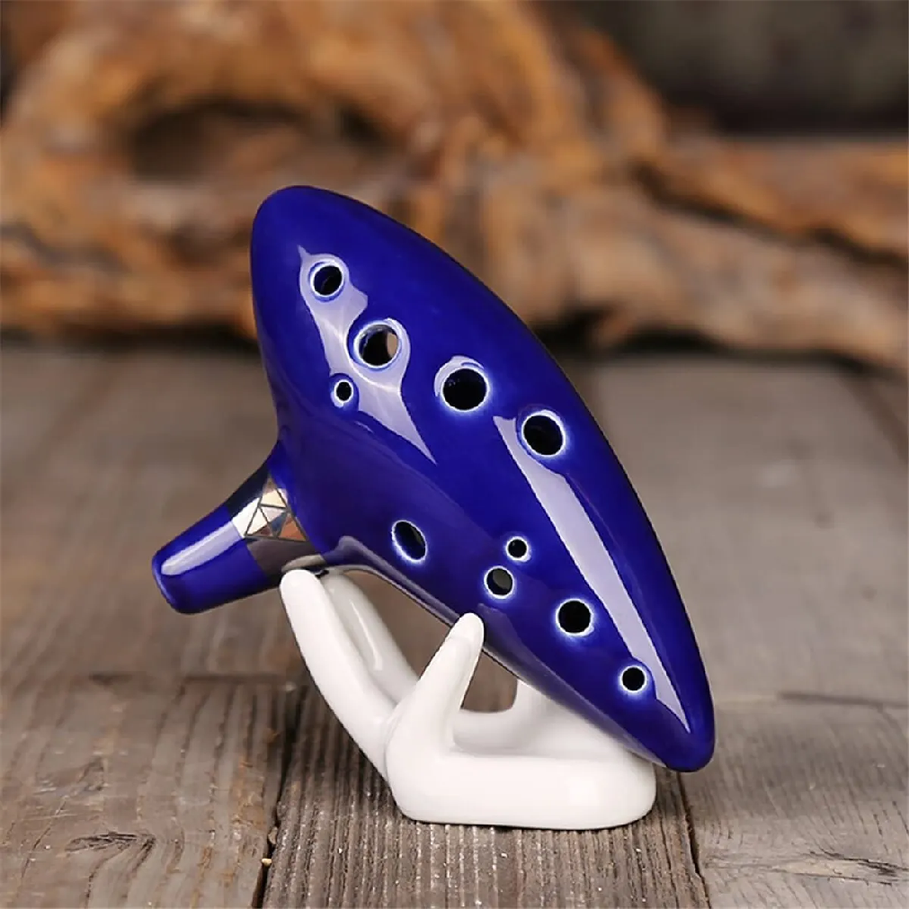 Ocarina,12 Tones Alto C Cerami - đánh giá và giá Musical Instrument Book