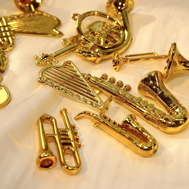 6-18PCS Random Mix Style Gold  - đánh giá và giá Musical Instrument Project