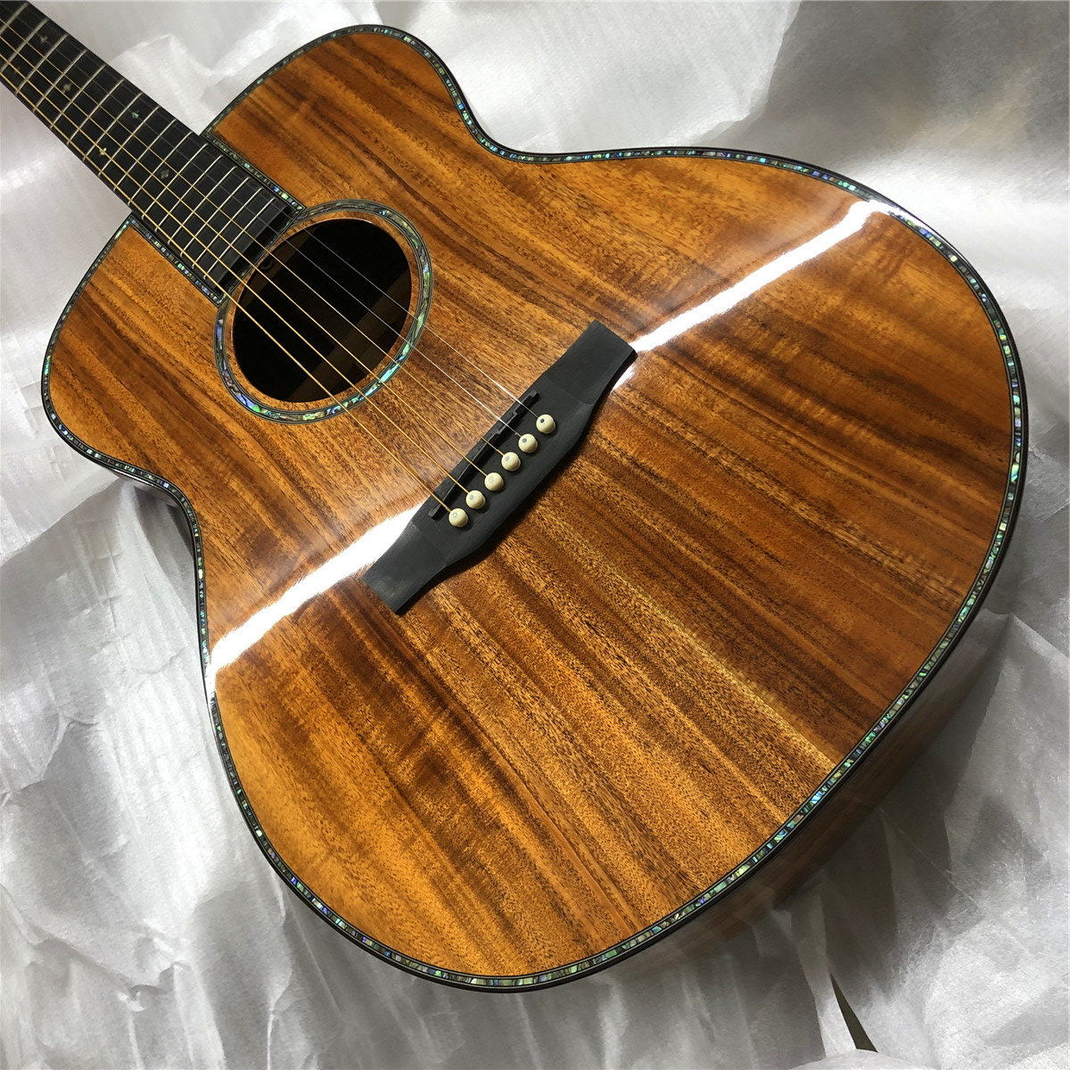 Top Quality All Koa Wood Acous - đánh giá và giá Dobro Resonator Guitar