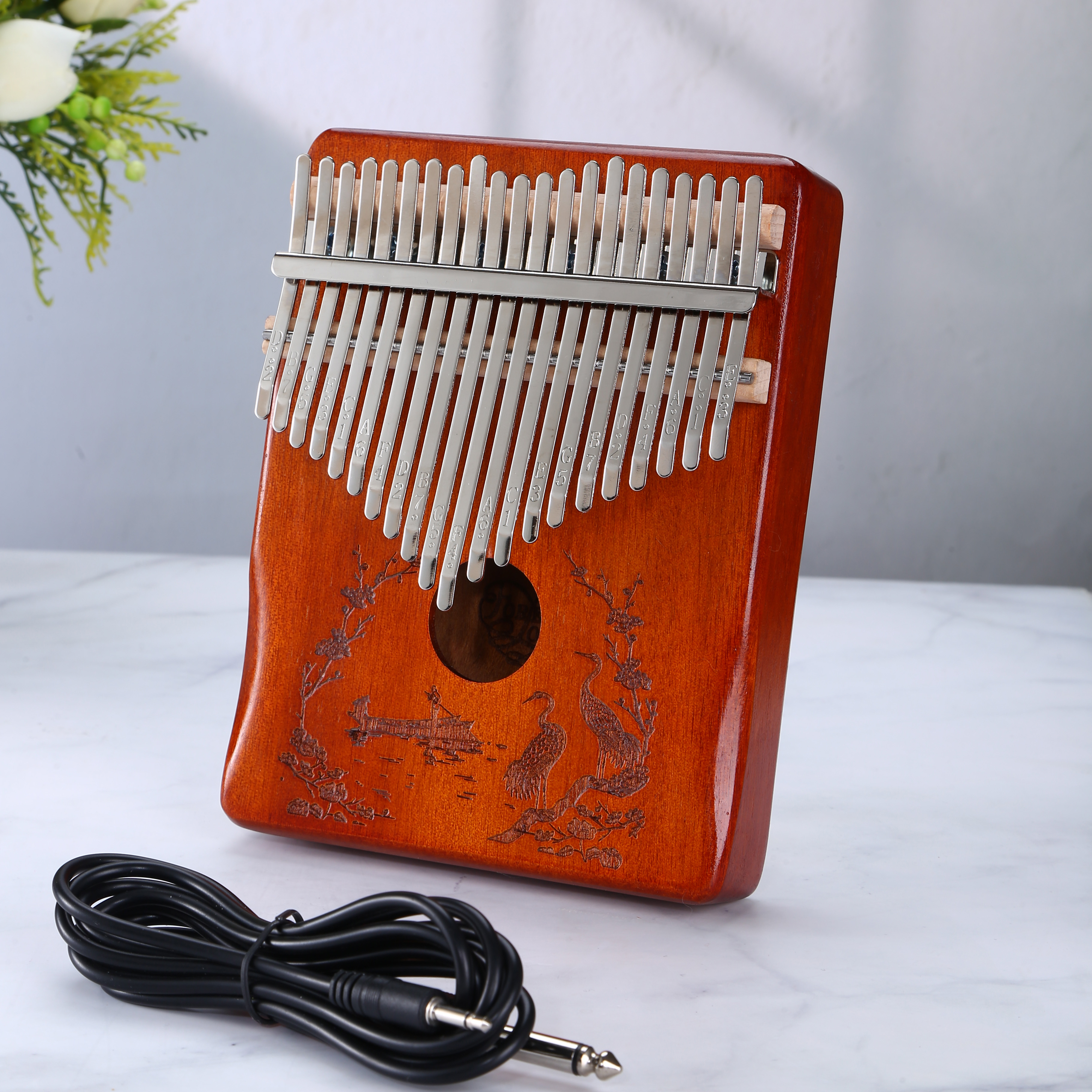 Thumb Piano Finger Electric Bo - đánh giá và giá Musical Instrument African