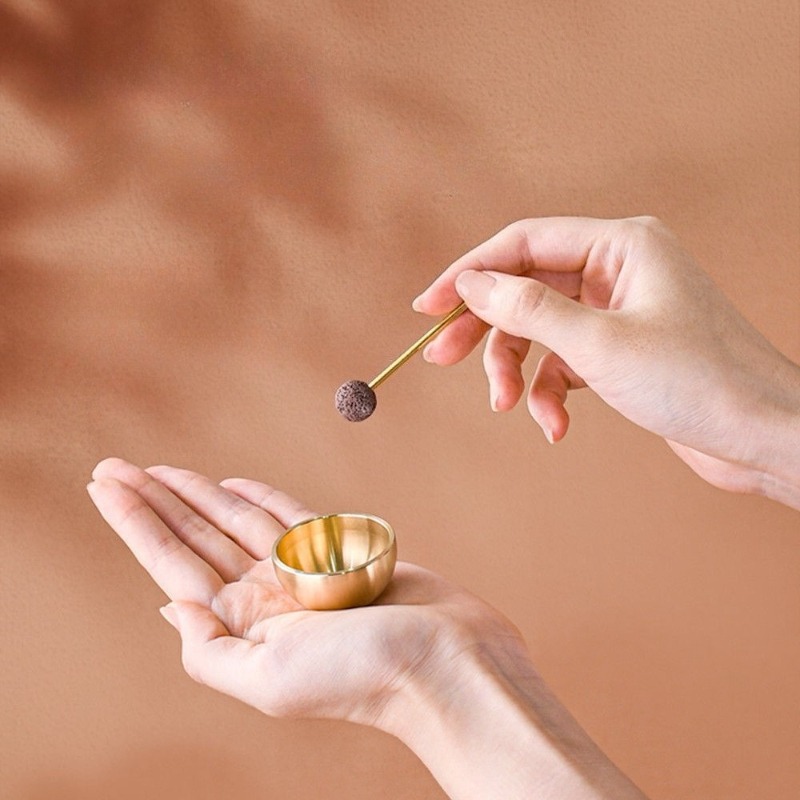 Mini Singing Bowl Handmade Cop - đánh giá và giá Tibetan Singing Bowl