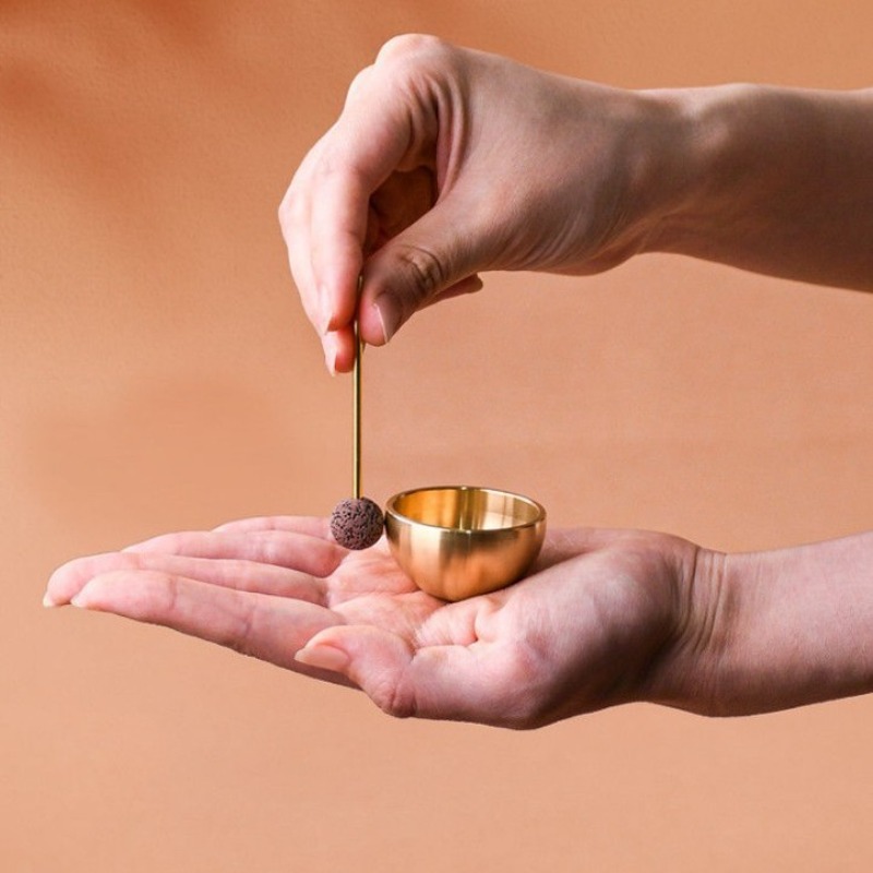 Mini Singing Bowl Handmade Cop - đánh giá và giá Tibetan Singing Bowl