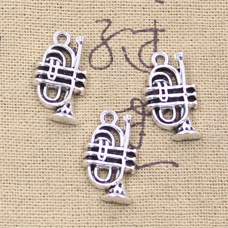 10pcs Charms Musical Instrumen - đánh giá và giá Musical Instrument Cornet