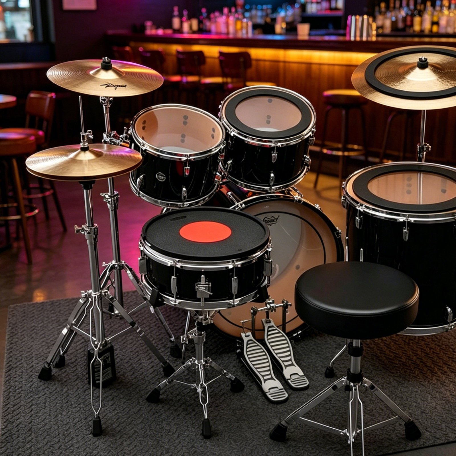 Rubber Drum and Cymbal Mutes N - đánh giá và giá Musical Instrument Set