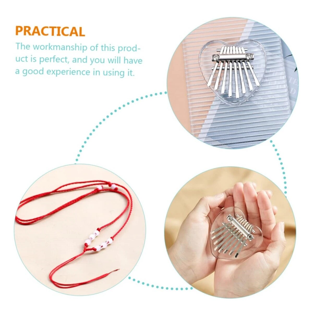 Miwayer 8 Keys Mini Kalimba Ra - đánh giá và giá Musical Instrument African