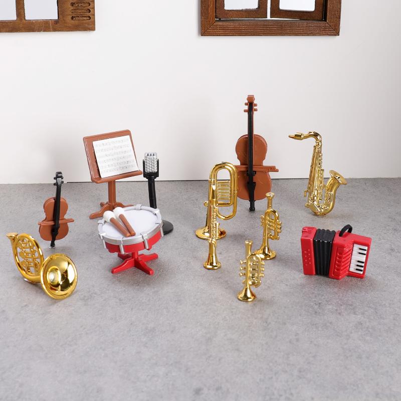 1 Set Home Decor Toy 1:12 Doll - đánh giá và giá Musical Instrument Project