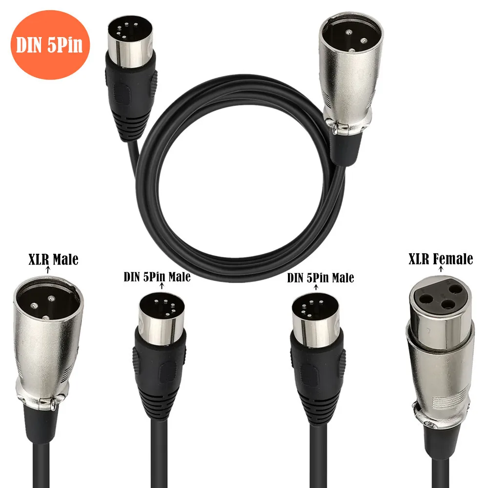 MIDI To XLR Adapter Cable DIN  - đánh giá và giá Musical Instrument Video
