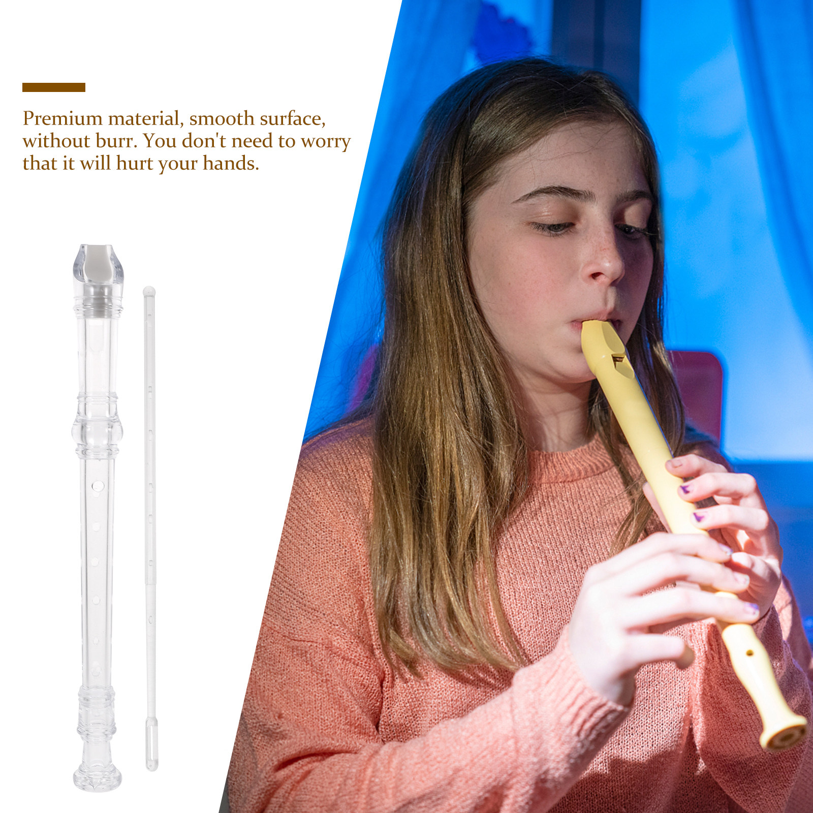 1Set ABS Plastic 8 Hole Flute  - đánh giá và giá Musical Instrument A Recorder