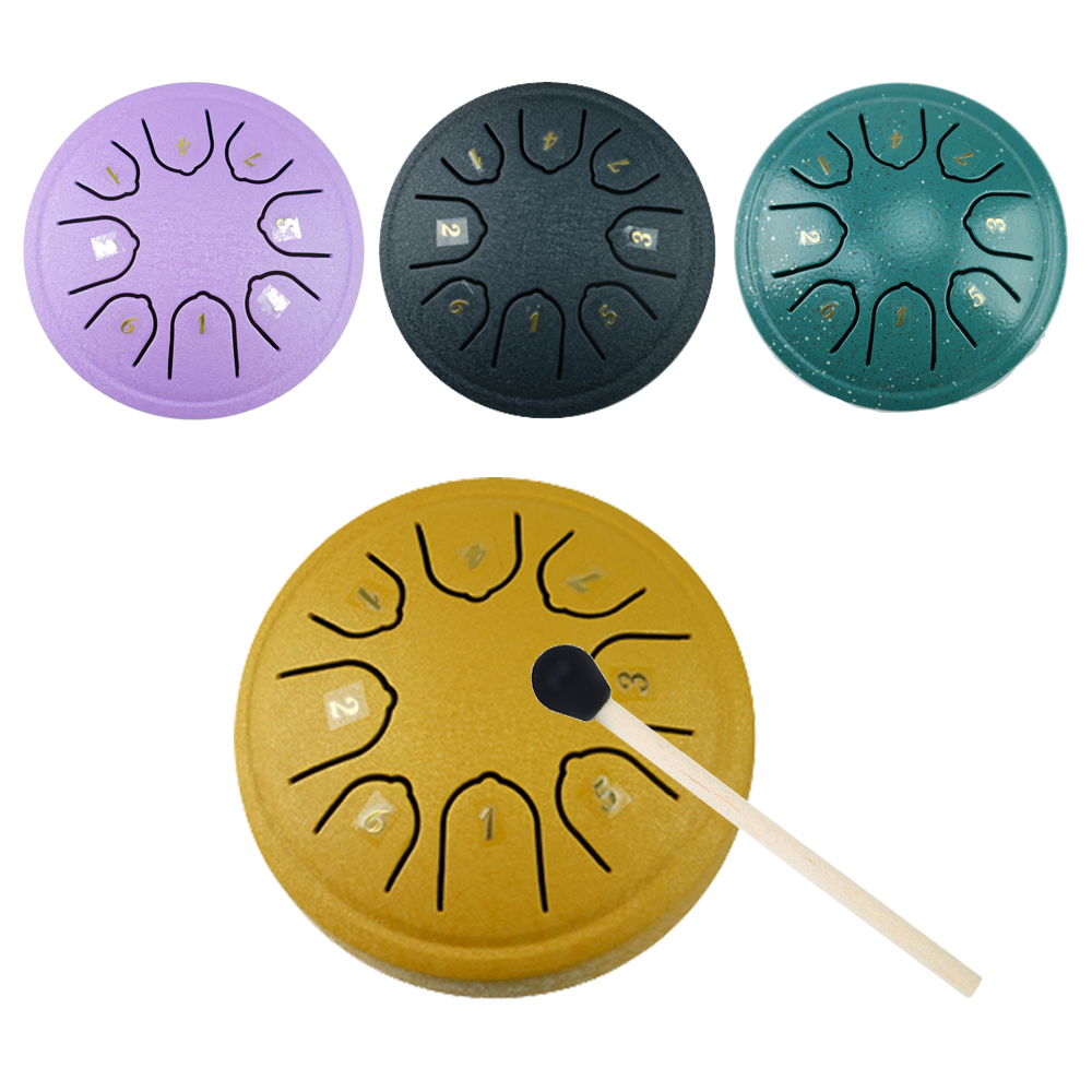 4.5 Inch 8-tone Tongue Drum St - đánh giá và giá Musical Instrument Percussion