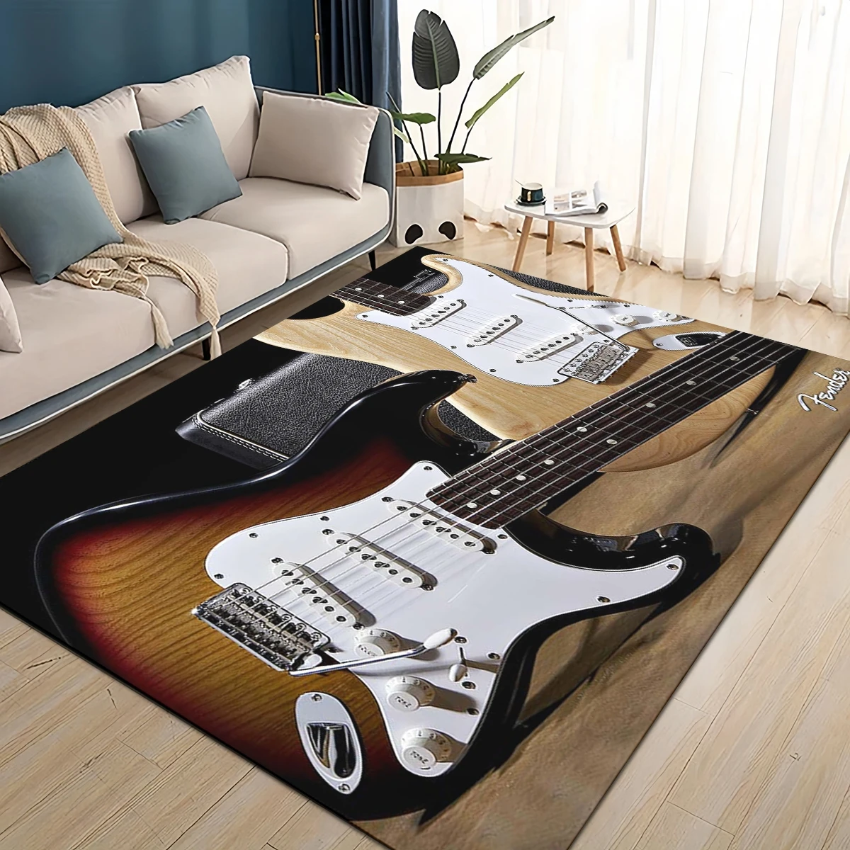3D Retro Fender logo Guitar In - đánh giá và giá Musical Instrument Online