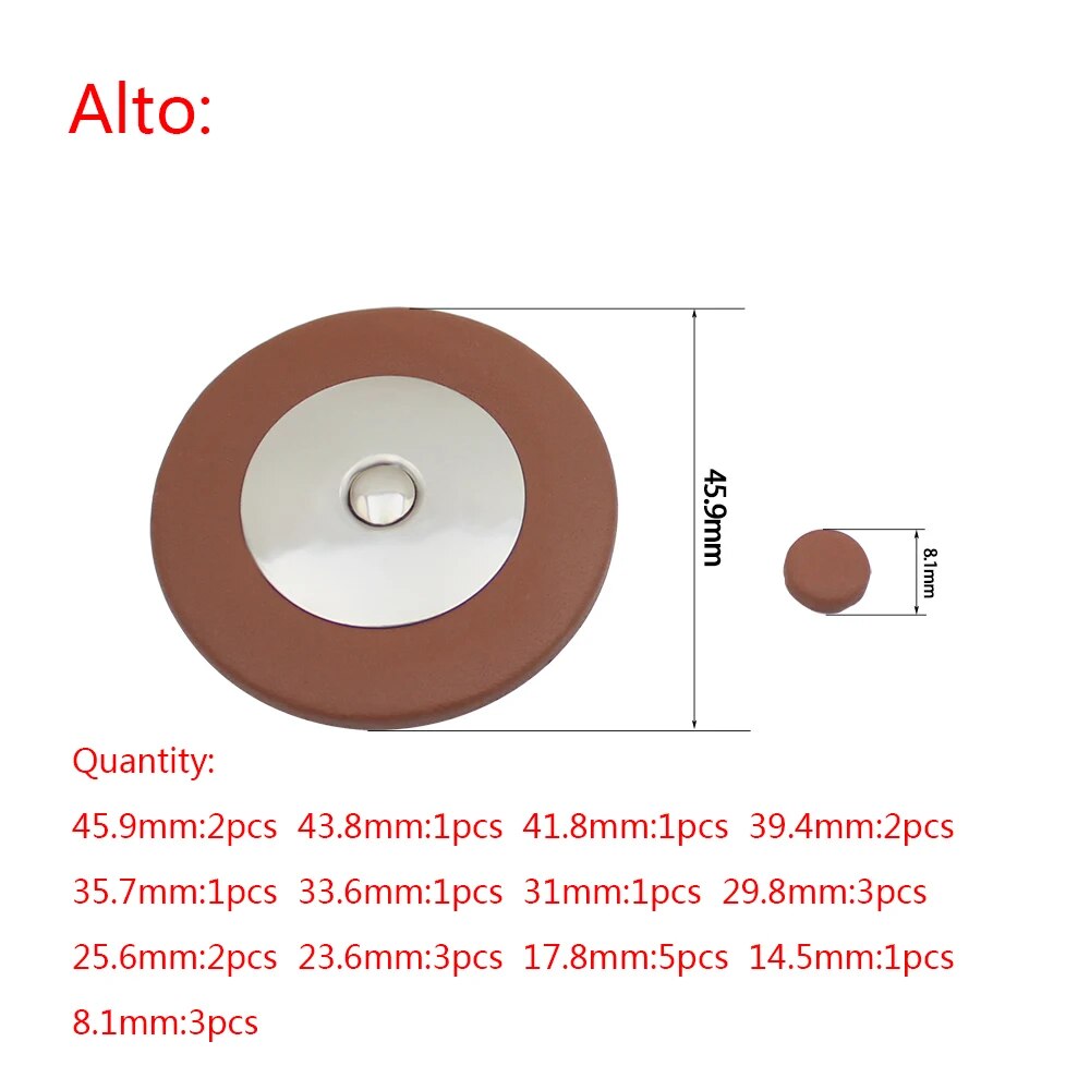 Saxophone Pads Universal Butto - đánh giá và giá Musical Instrument Oboe