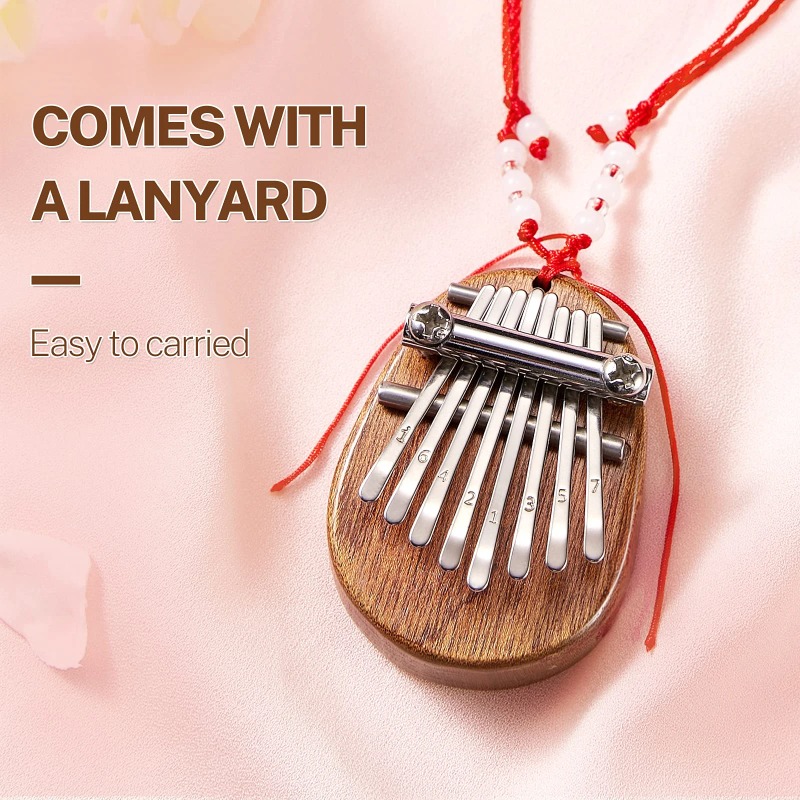 Mini Kalimba 8 Key Thumb Piano - đánh giá và giá Musical Instrument African