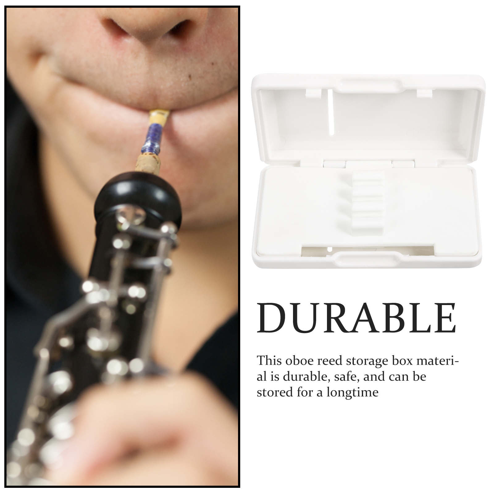 Reed Box Case with Plastic Obo - đánh giá và giá Musical Instrument Oboe