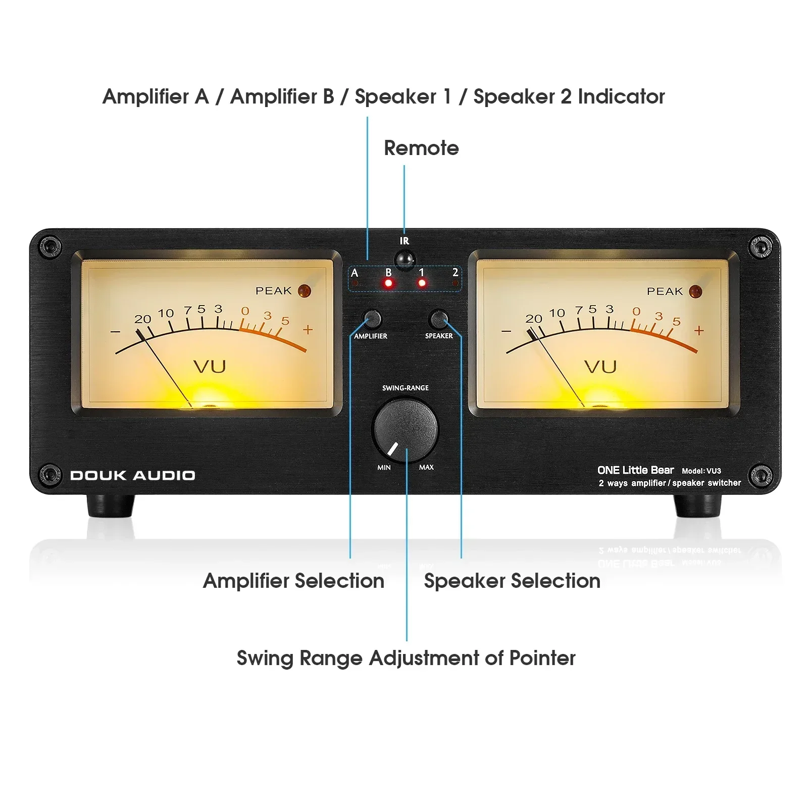 Douk Audio 2-way Amplifier / S - đánh giá và giá Musical Instrument Vector