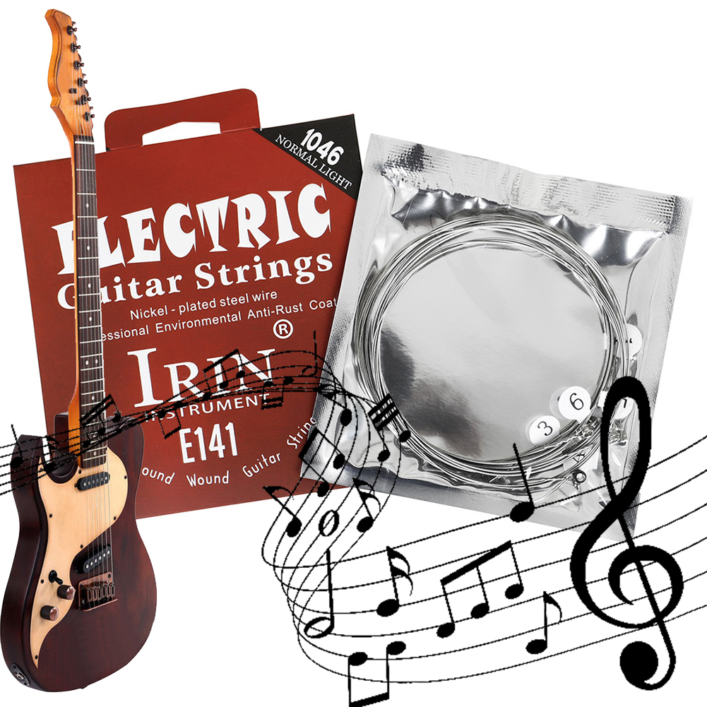 Electric Guitar Strings Set Ni - đánh giá và giá Musical Instrument Set