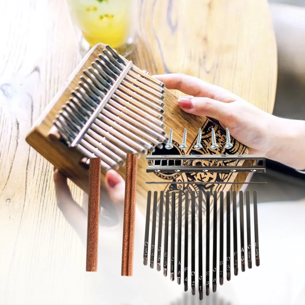 DIY 17 Tone Kalimba Keys Tines - đánh giá và giá Musical Instrument Set