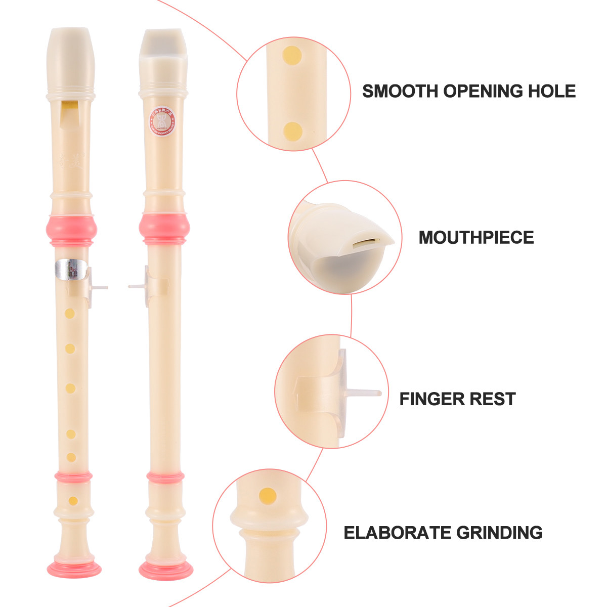 Starter Flute 6-Hole Recorder  - đánh giá và giá Musical Instrument A Recorder