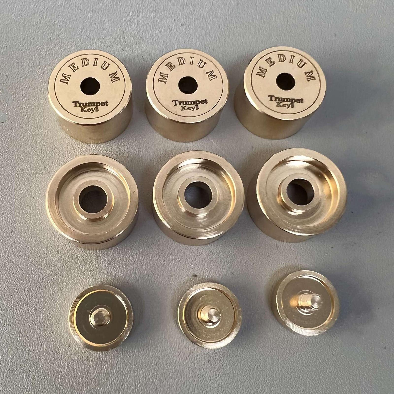 9Pcs Trumpet Valve Caps - Heav - đánh giá và giá Musical Instrument Repairs