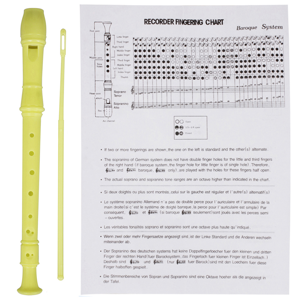 IRIN 8 Hole Flute Clarinet ABS - đánh giá và giá Musical Instrument A Recorder