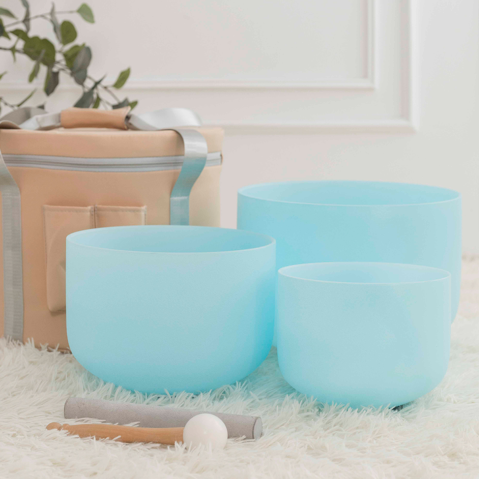 Hye-eun 7pcs CDEFGAB Blue Crys - đánh giá và giá Tibetan Singing Bowl