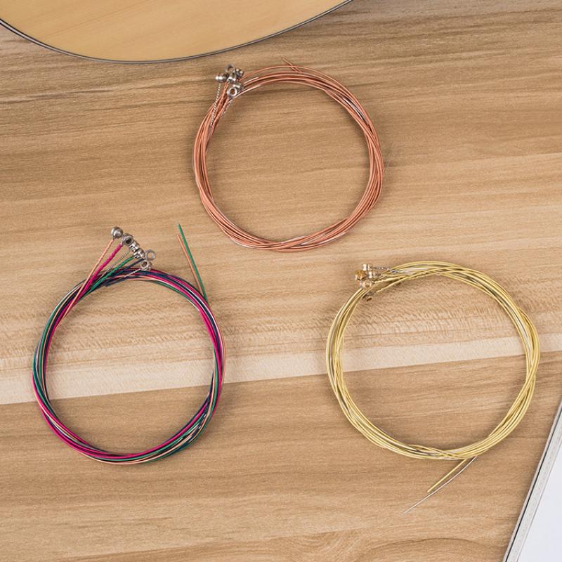 18/6PCS Colorful Copper Guitar - đánh giá và giá Musical Instrument Set