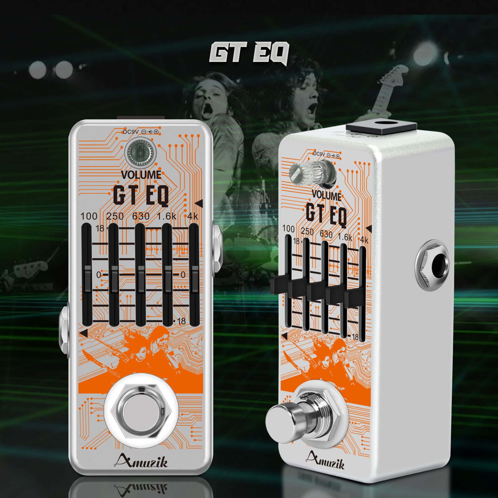 Amuzik  Guitar Equalizer Pedal - đánh giá và giá Dobro Resonator Guitar