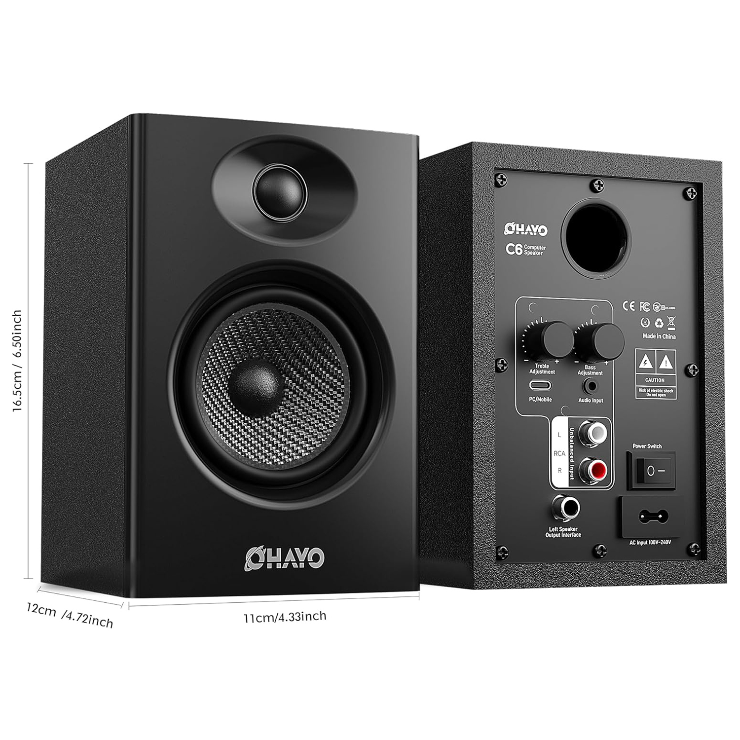 OHAYO 60W Computer Speakers fo - đánh giá và giá Musical Instrument Vector