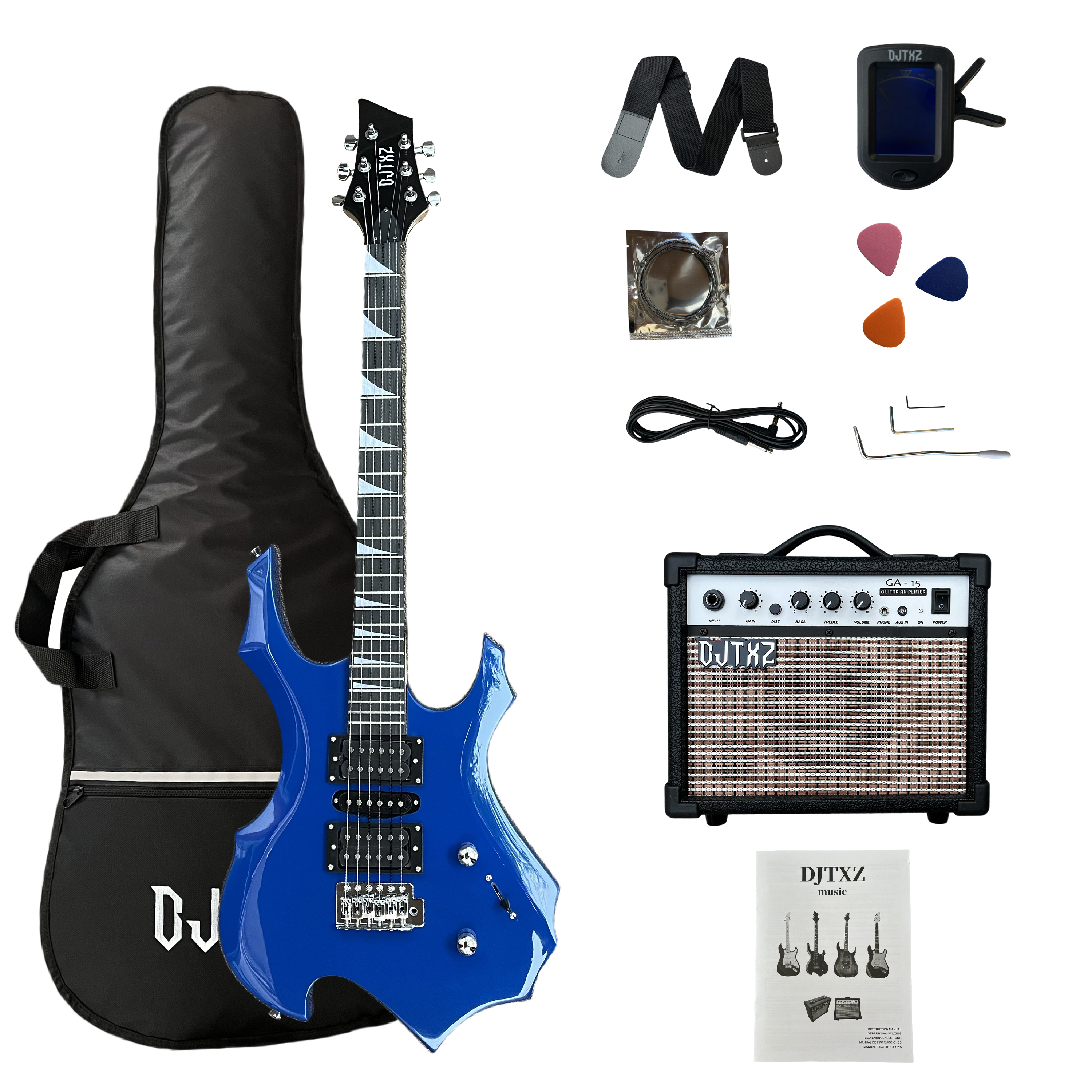 Electric Guitar with Speaker A - đánh giá và giá Musical Instrument Set