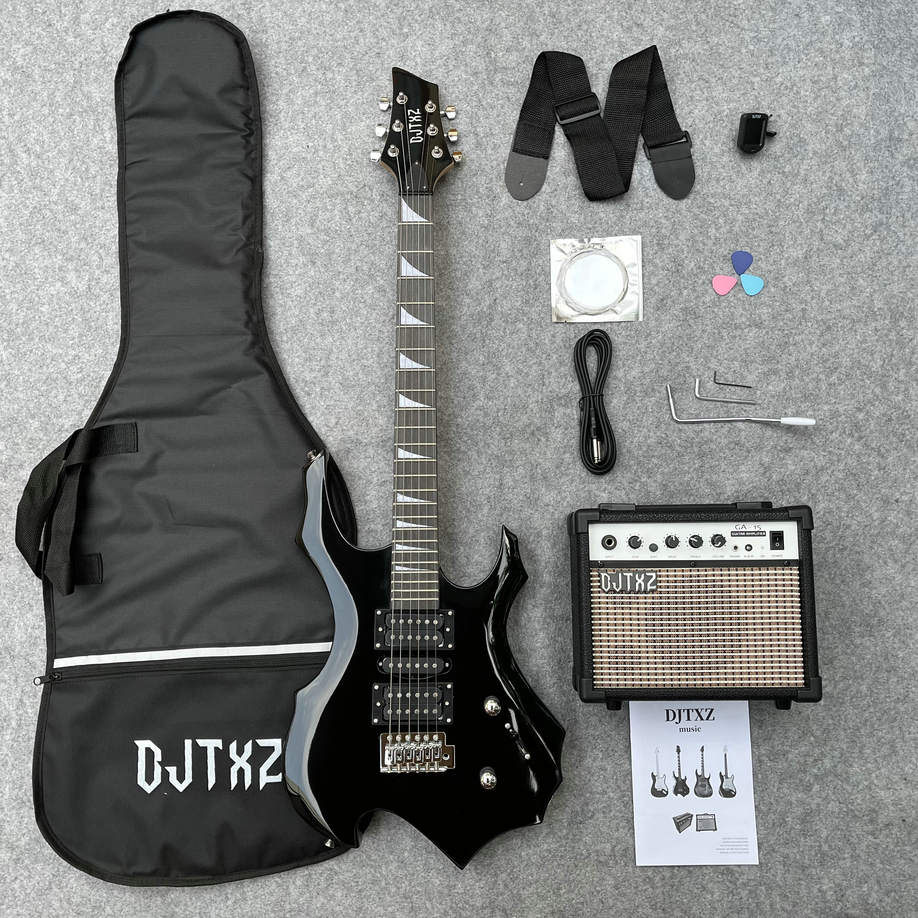 Electric Guitar with Speaker A - đánh giá và giá Musical Instrument Set