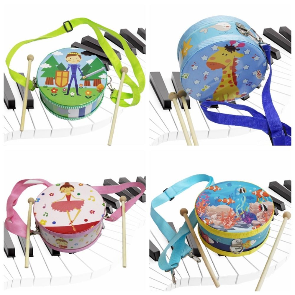 Wooden Children's Drum Double  - đánh giá và giá Musical Instrument Percussion