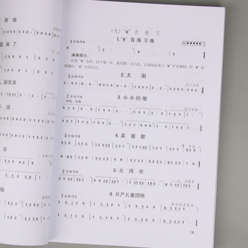 Adult Children Teens Dizi self - đánh giá và giá Musical Instrument Book