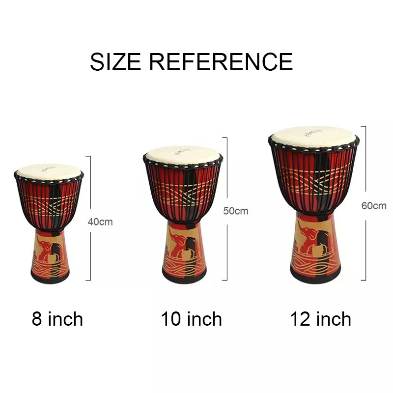 Adult Size12 Inch African Djem - đánh giá và giá Musical Instrument African