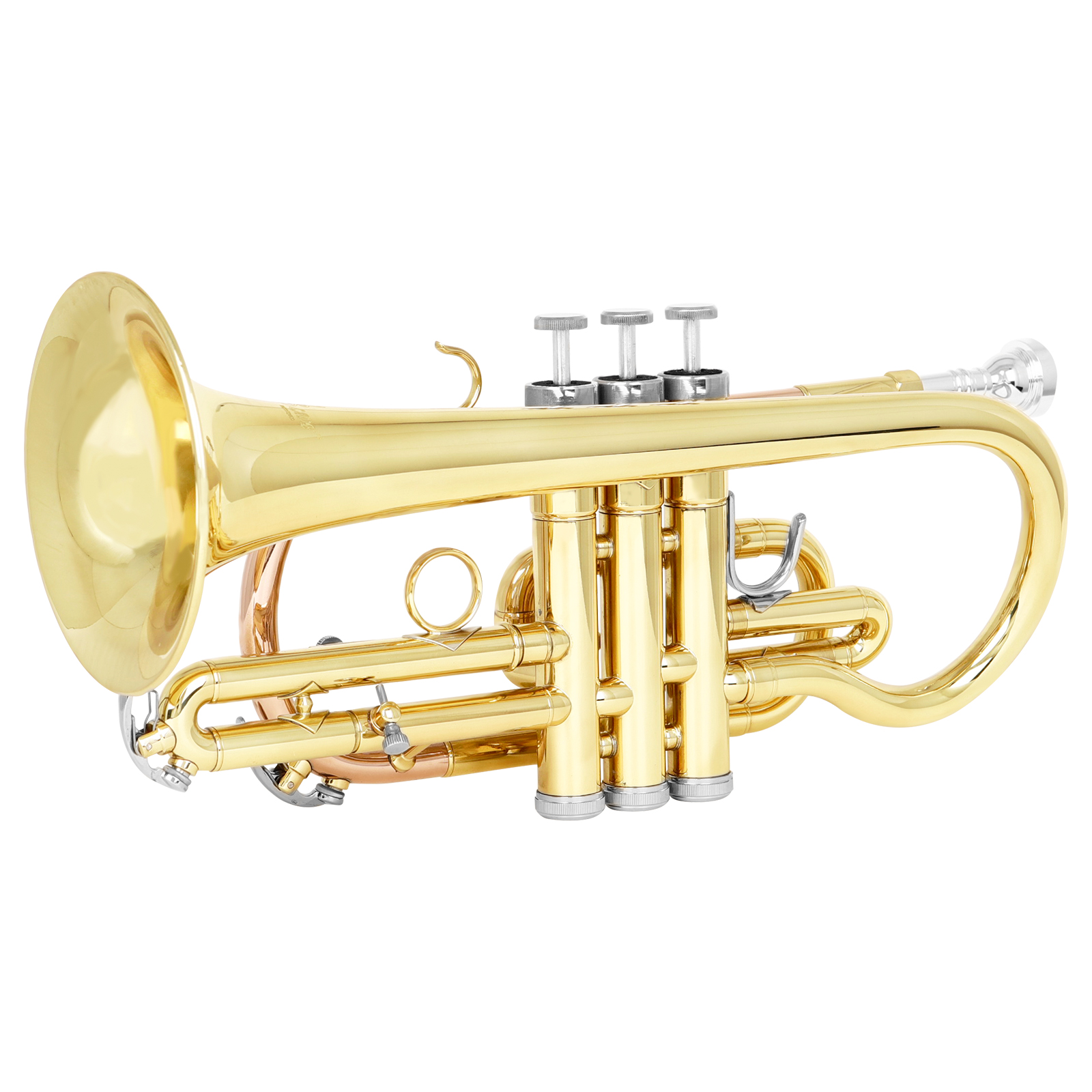 SLADE LDS830 Bb Cornet Gold Pl - đánh giá và giá Musical Instrument Cornet