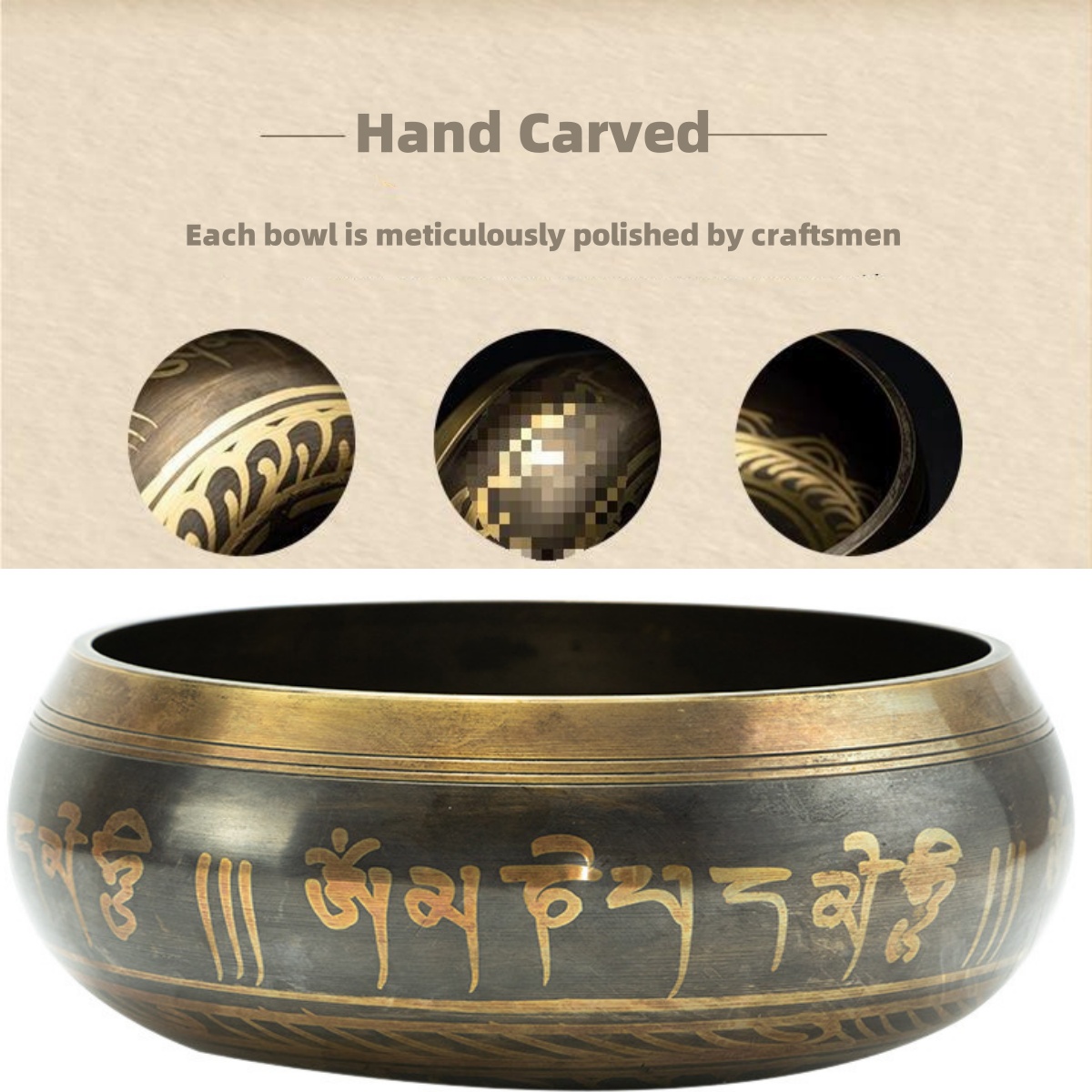 Tibetan Singing Bowl Set 8.5~2 - đánh giá và giá Tibetan Singing Bowl