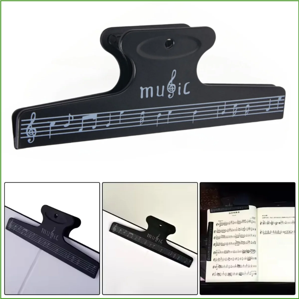 Sheet Music Clips Book Page No - đánh giá và giá Musical Instrument Book