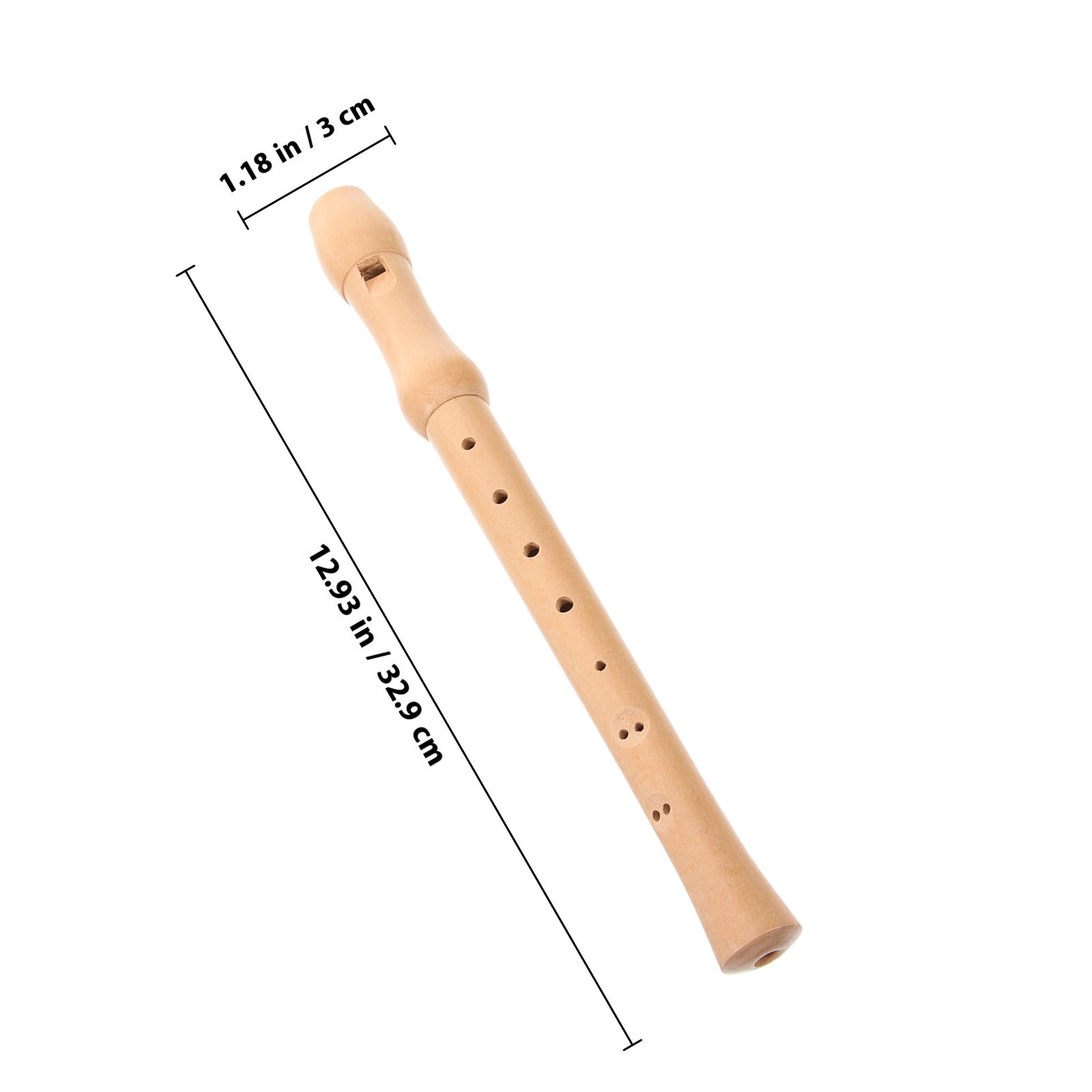 8 Hole Soprano Wooden Recorder - đánh giá và giá Musical Instrument A Recorder