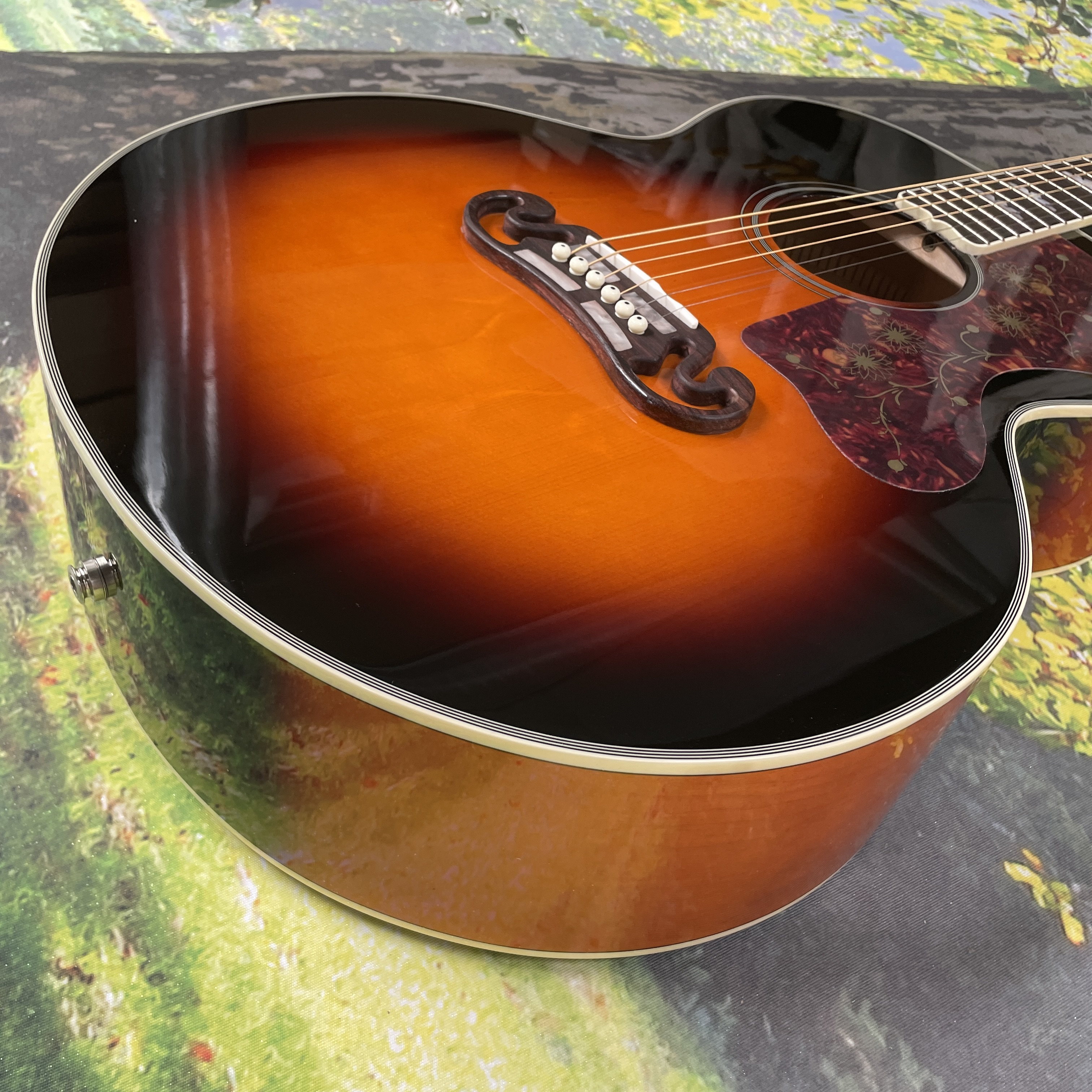 Acoustic electric guitar - 43- - đánh giá và giá Dobro Resonator Guitar