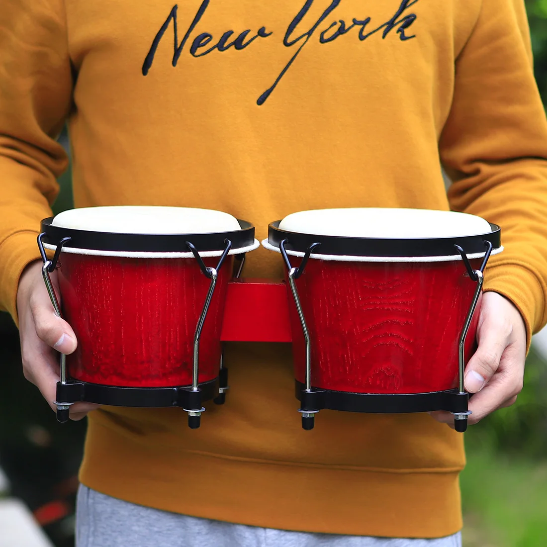 IRIN African Bongo Drum Wooden - đánh giá và giá Musical Instrument Percussion