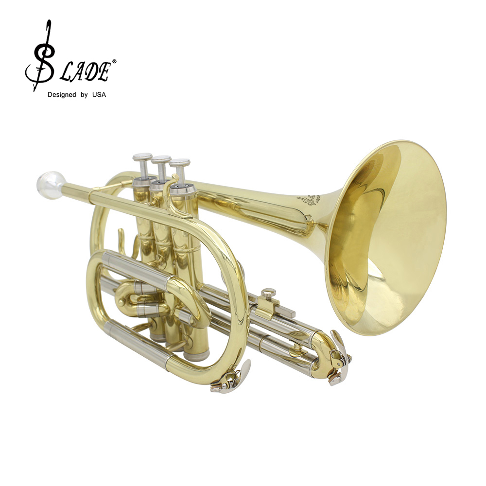 SLADE Bb B-flat Cornet Brass B - đánh giá và giá Musical Instrument Cornet
