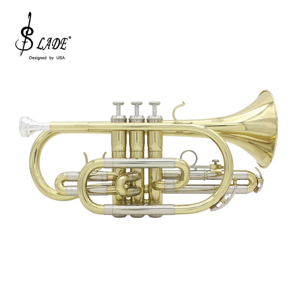 SLADE Bb B-flat Cornet Brass B - đánh giá và giá Musical Instrument Cornet