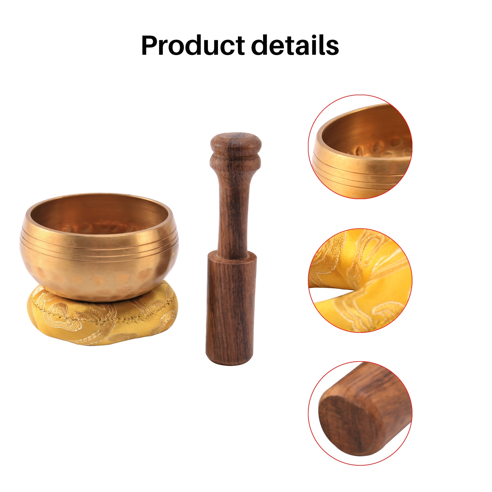 ABYM 3.2 Inch Tibetan Singing  - đánh giá và giá Tibetan Singing Bowl